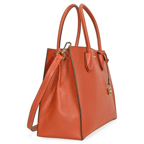 mercer large leather tote michael kors|michael kors large signature tote.